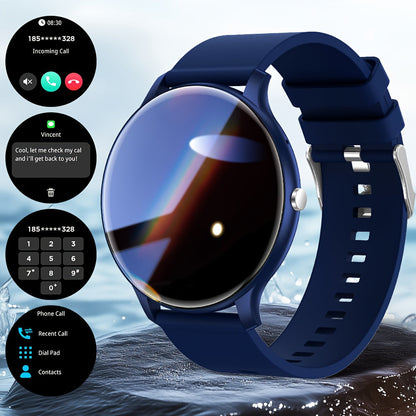 Smartwatch – IP68 Waterproof 1.46" HD – 100+ Sport Modes, Wireless Calling, Music Control, Remote Camera, Sedentary Reminder – Unisex…