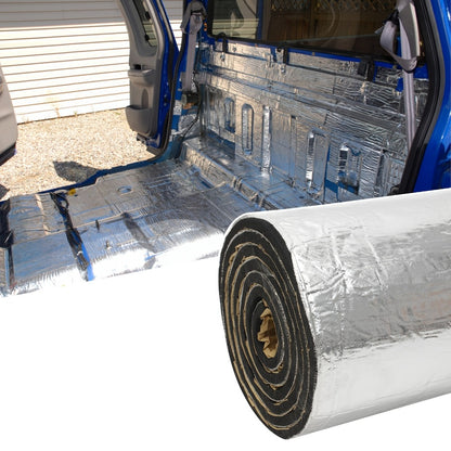Sound Deadening Mat 60"x40" 275Mil 7mm Self-Adhesive Thermal Insulation – Car Sound Deadener for Hood Door Trunk Floor Firewall Truck Van RV