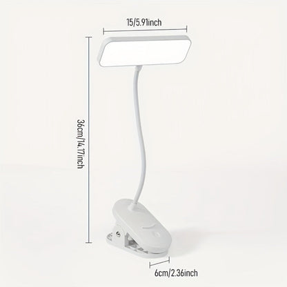 360° Gooseneck LED Desk Lamp with 3 Lighting Modes & 3 Brightness Levels – Dimmable Flexible Neck Study Lamp for Office, Home Office, Reading, Bedroom & Kids Desk