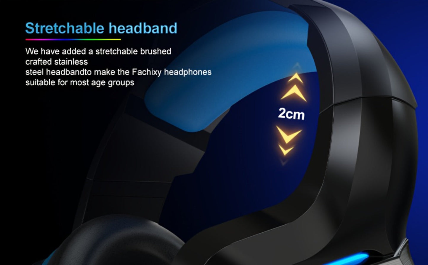 NPET Gaming Headset PS4 PS5 Xbox One PC Noise Cancelling Mic Stereo Over-Ear Headphones Blue LED Bass Surround Sound Soft Memory Earmuffs Wired 1-Pack 2-Pack Bundle