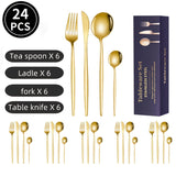 24 Pcs set of 6 people(4*6)