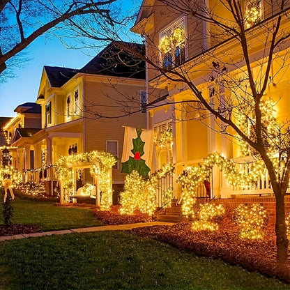 1000 LED 328ft Fairy String Lights Outdoor - Warm White Twinkle Gypsophila Style, 8 Modes, Flexible Wire for Garden, Patio, Backyard, Wedding, Party, Christmas & Bedroom Decoration