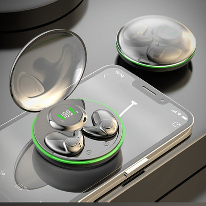 Invisible Sleep Earbuds TWS Hi-Fi Stereo Wireless Bluetooth Digital Screen Ultra-Long Battery 3 Colors for Android Apple Samsung All Smartphones Cycling Running Sports