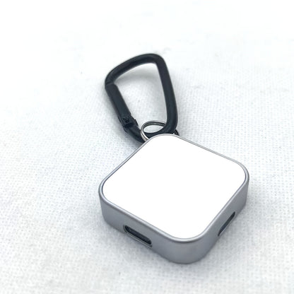 Portable Watch Charging Case with Carabiner, Square Magnetic Cradle and Six Color Checkout Options