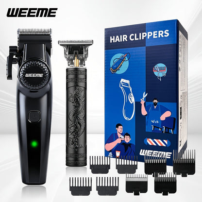 Men's Electric Grooming Kit 4-in-1 — Hair Clipper, Beard Trimmer, Electric Shaver & Nose Hair Trimmer Set, Gradient Design, 2-Piece & 4-Piece Options, Perfect Gift for Husband Dad Boyfriend