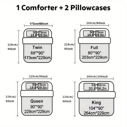 Sun Moon Planet Comforter Set 3pcs Digital Print Quilted Bedding 1 Comforter 2 Pillowcases 180GSM Soft Breathable Black Celestial Bedroom Decor Twin Full Queen King Size Dormitory