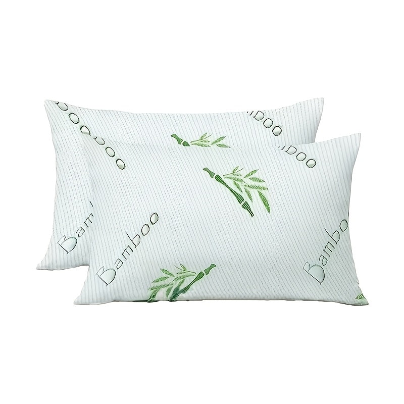 Pillow Set for Beds in Standard, Queen or King Size with Gusseted Edges and 2- or 4-Piece Options