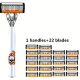 1 handle + 22 blades