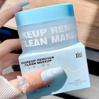 Makeup Remover Cleansing Balm Gentle Hydrating Fast-Melt Formula — Deep Cleanse Sensitive Skin, No Residue, Cold-Brewed Peach & Coconut