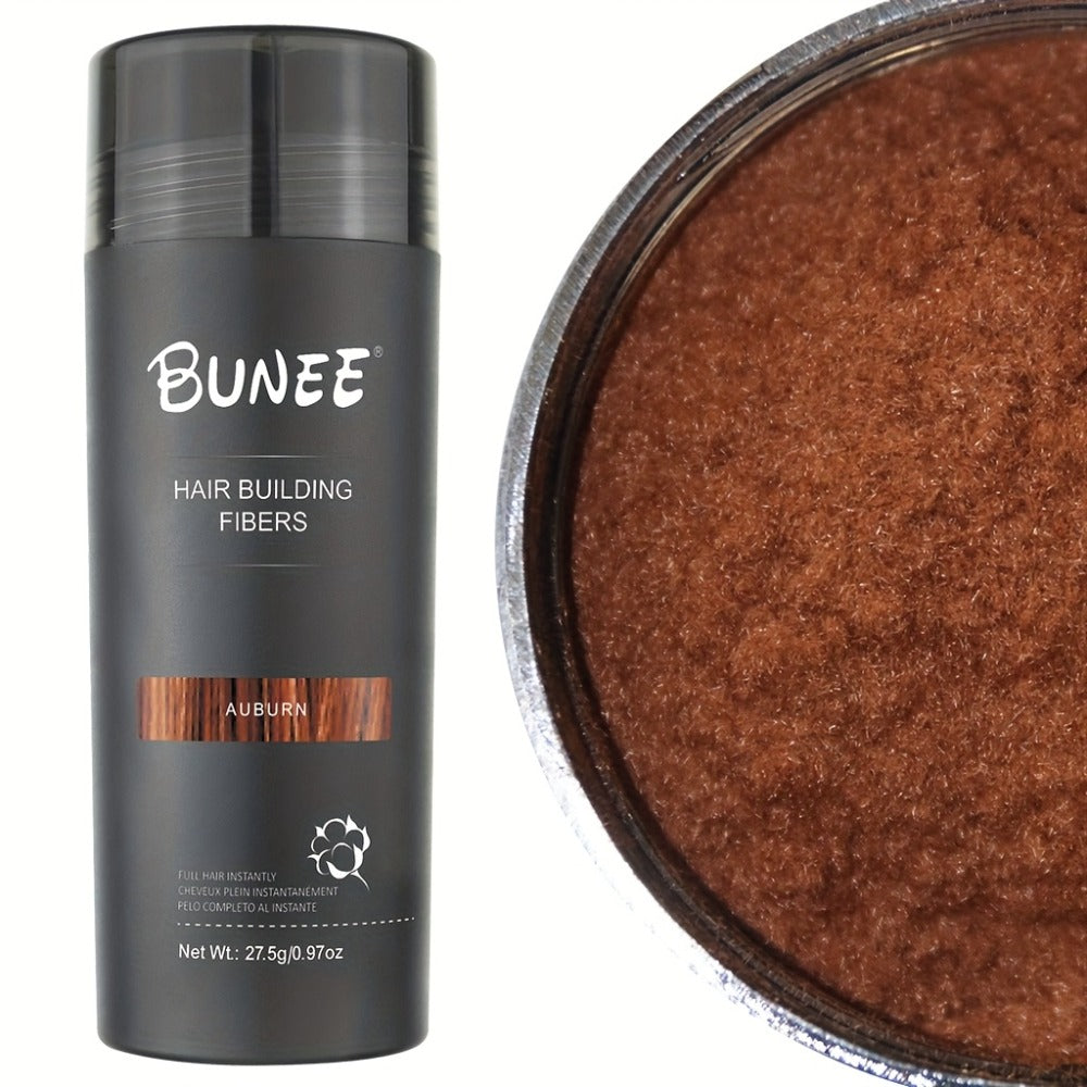 27.5-Gram Hair Fiber Powder in Seven Shades from Black and Brown to Blonde, Auburn and Gray
