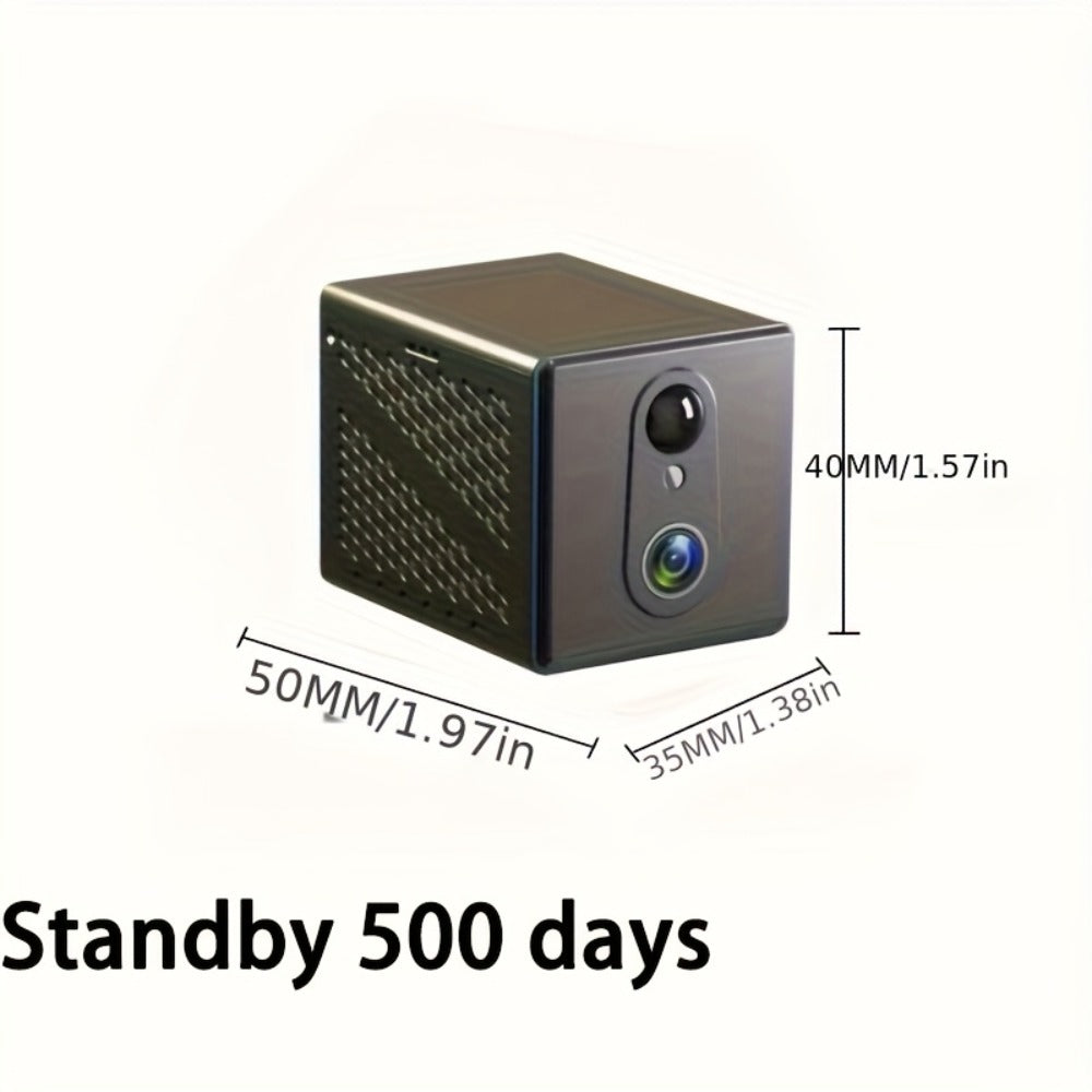 Security Camera Mini 1080P Pan-Tilt Model with Dual-Band WiFi, Infrared Night Vision and 7, 10 or 20-Day Standby Options