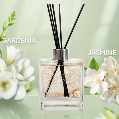 Reed Diffuser Set 4oz - Aromatherapy Home Fragrance Sticks with Essential Oil Scents, Air Freshener for Bedroom