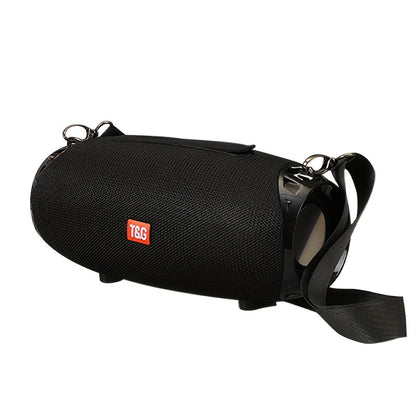 Portable Bluetooth Speaker TG534 with Dual Drivers, TWS, FM Radio, TF, USB and Built-In Microphone