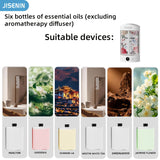 6-bottle essential oil refills: Hilton + Shangri-La + Gardenia, Jasmine + Sandalwood + White Tea