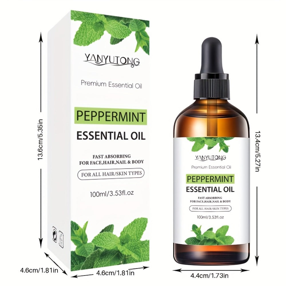 Essential Oil Rosemary External-Use Dropper Bottle with 1-Piece, 2-Piece or 1.01oz Listed Options