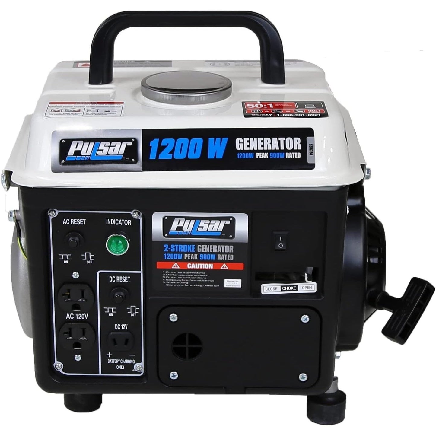Portable Generator Gas Powered | Camping Emergency Tailgating Outdoor