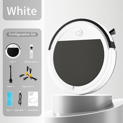 Robot Vacuum Cleaner 3-in-1 – 2000Pa Powerful Suction, 150-Min Runtime, Auto Floor Cleaning for Pet Hair, Dust & Debris, Multi-Functional Robotic Vacuum for Hardwood, Tile & Low-Pile Carpet