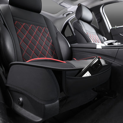 Car Seat Covers Front Pair with Full-Surround High-Back Design and Fifteen Color or Pattern Options