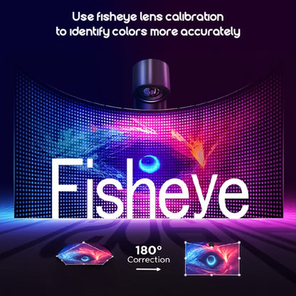 TV LED Backlight with Camera Screen Sync RGBW 5ft - Real-Time Color Matching USB Powered Ambient Bias Lighting for Smart TVs