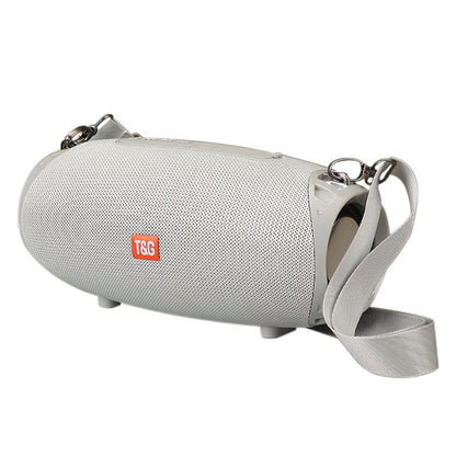 Portable Bluetooth Speaker TG534 with Dual Drivers, TWS, FM Radio, TF, USB and Built-In Microphone