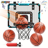 Basketball stand set + 4 balls