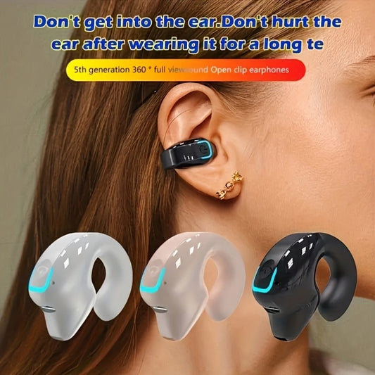 Wireless Earbuds Lightweight In-Ear with Call Noise Cancellation, Type-C and 5-Hour Battery