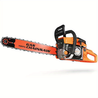 Mixed Gas Chainsaw Options with 12-Inch Compact Color Models and 20-Inch BlackRed Configuration