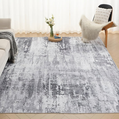 Tie-Dye Area Rug Retro Vintage Style Machine Washable Soft Floor Mat - Durable Indoor Outdoor Rug for Living Room Bedroom Kitchen, Colorful Boho Tie Dye Pattern Cozy Home Decor 5x7 8x10 9x12ft