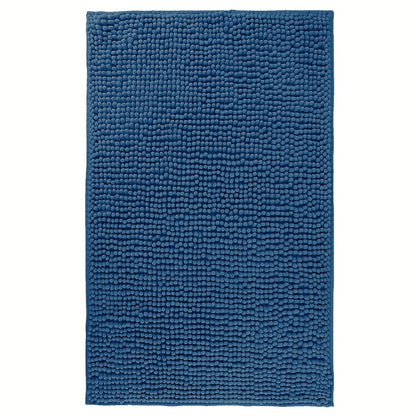 Chenille Bath Rug Extra Thick Soft Absorbent Non-Slip Bathroom Mat Machine Washable, Multiple Sizes & Colors
