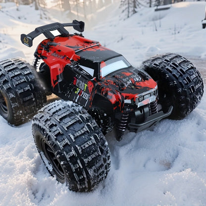 Remote Control Car, 4WD Climbing and Drift Truck with Full-Proportional Control, Mixed Color Body and Large Tires