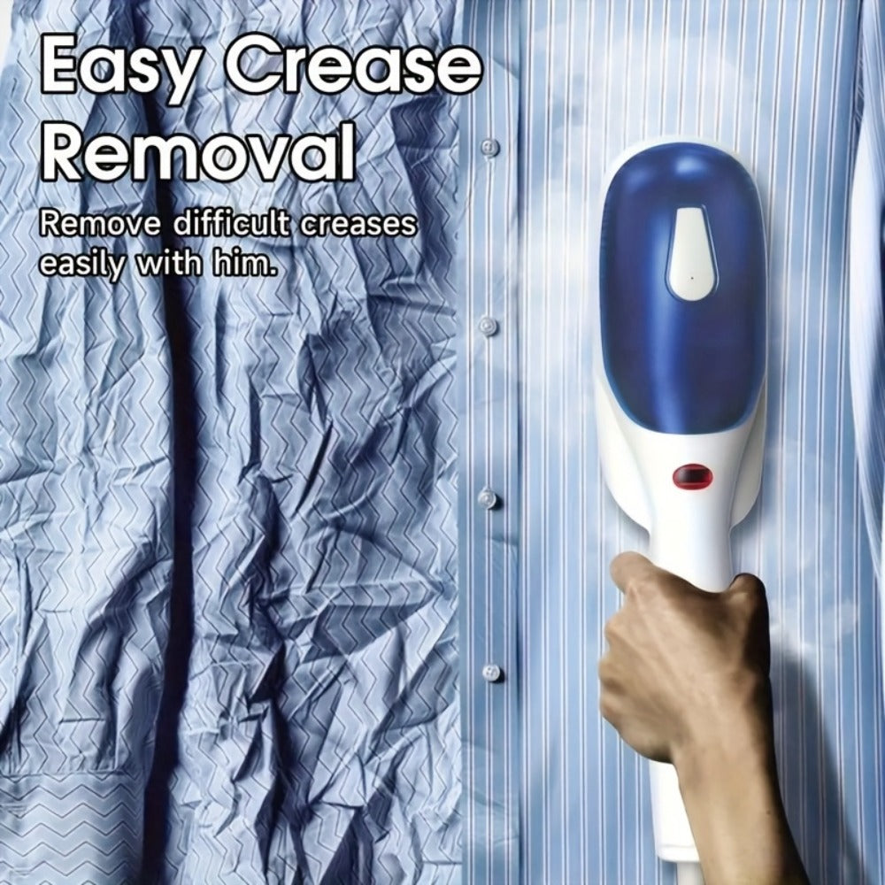 Handheld Steam Iron Garment Steamer, 25-Second Fast Heat-Up, Portable Wrinkle Remover for Clothes