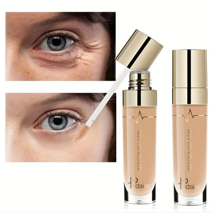Two-Piece Under-Eye Concealer Set with Liquid Stick Applicators for Buildable Everyday Face Makeup