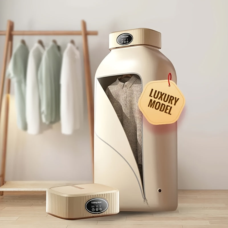Portable Clothes Dryer with Fabric Drying Bag and Beige1, Beige2 or UV Deluxe Checkout Models