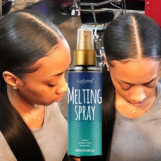 Strong Hold Hair Spray 24H for Women and Men - Flexible Natural Finish Shapes Hair, Secures Wigs and Controls Edges, Moisturizing Quick-Dry Formula 4.06oz