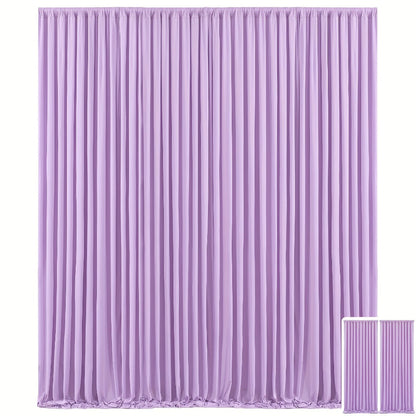 Two-Piece Photography Backdrop Curtain Set with 150 cm Width and 215 cm or 300 cm Height Options