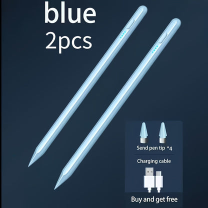 USB-C Rechargeable Stylus Pen with Top Power Button and Single-Pen, Two-Pen or Storage-Bag Bundle Options