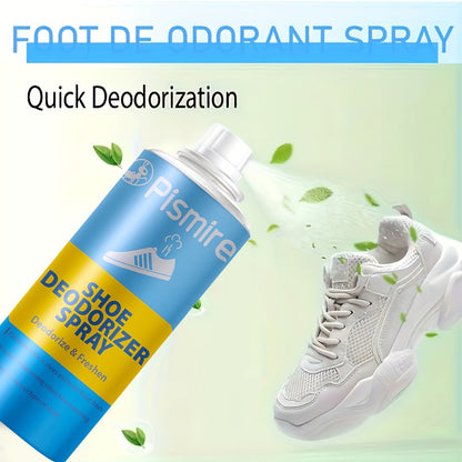 Plismire Shoe Deodorizer Spray, 260 ml Can for Shoes, Socks, Shoe Cabinets, Locker Rooms and Gyms
