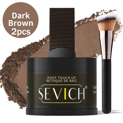 4 g Hairline Concealer Powder with Precision Brush in 19 Source-Labeled Shade Options for Daily Use