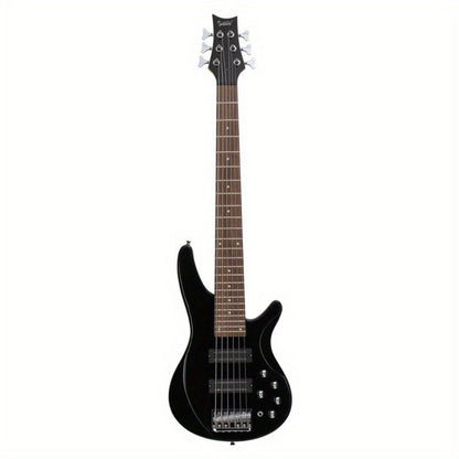 Electric Bass Guitar, Adjustable, 44 Inch, White, Inch, GIB for Lessons and Practice detail image - detail view 11