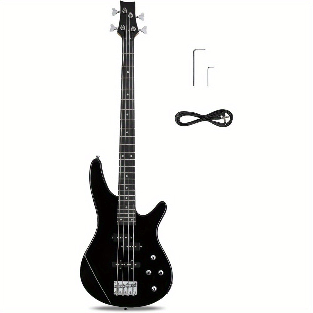 Electric Bass Guitar, Full Size, Complete, Beginner, Set for Lessons and Practice detail image - detail view 12