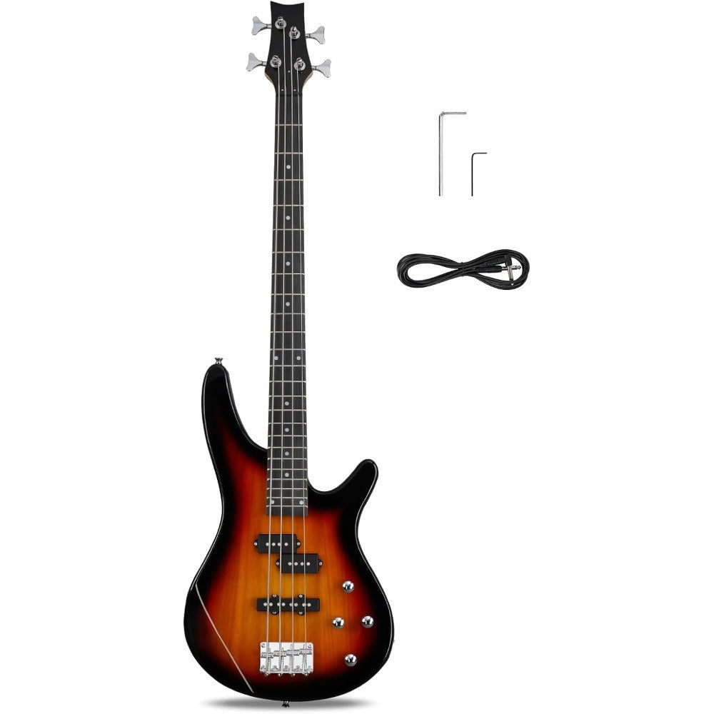 Electric Bass Guitar, Full Size, Complete, Beginner, Set for Lessons and Practice detail image - detail view 13