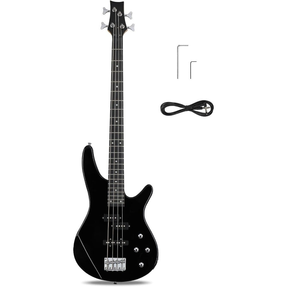 Electric Bass Guitar, Full Size, Complete, Beginner, Set for Lessons and Practice detail image - detail view 3