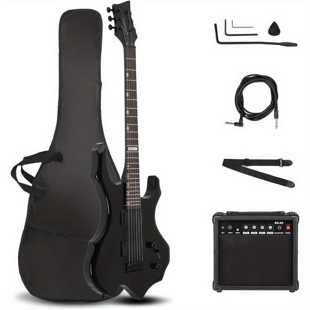Electric Guitar shown in the Black option