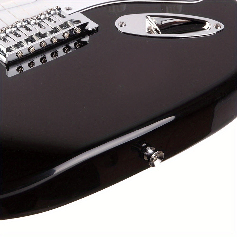 Electric Guitar, Adjustable, Rosewood, Fingerboard, Black for Lessons and Practice detail image - detail view 13