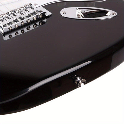 Electric Guitar, Adjustable, Rosewood, Fingerboard, Black for Lessons and Practice detail image - detail view 13