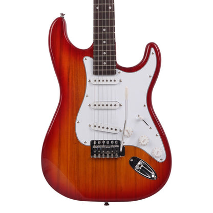 Electric Guitar, Adjustable, Rosewood, Fingerboard, Black for Lessons and Practice detail image - detail view 3