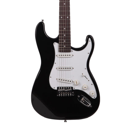 Electric Guitar, Adjustable, Rosewood, Fingerboard, Black for Lessons and Practice detail image - detail view 7