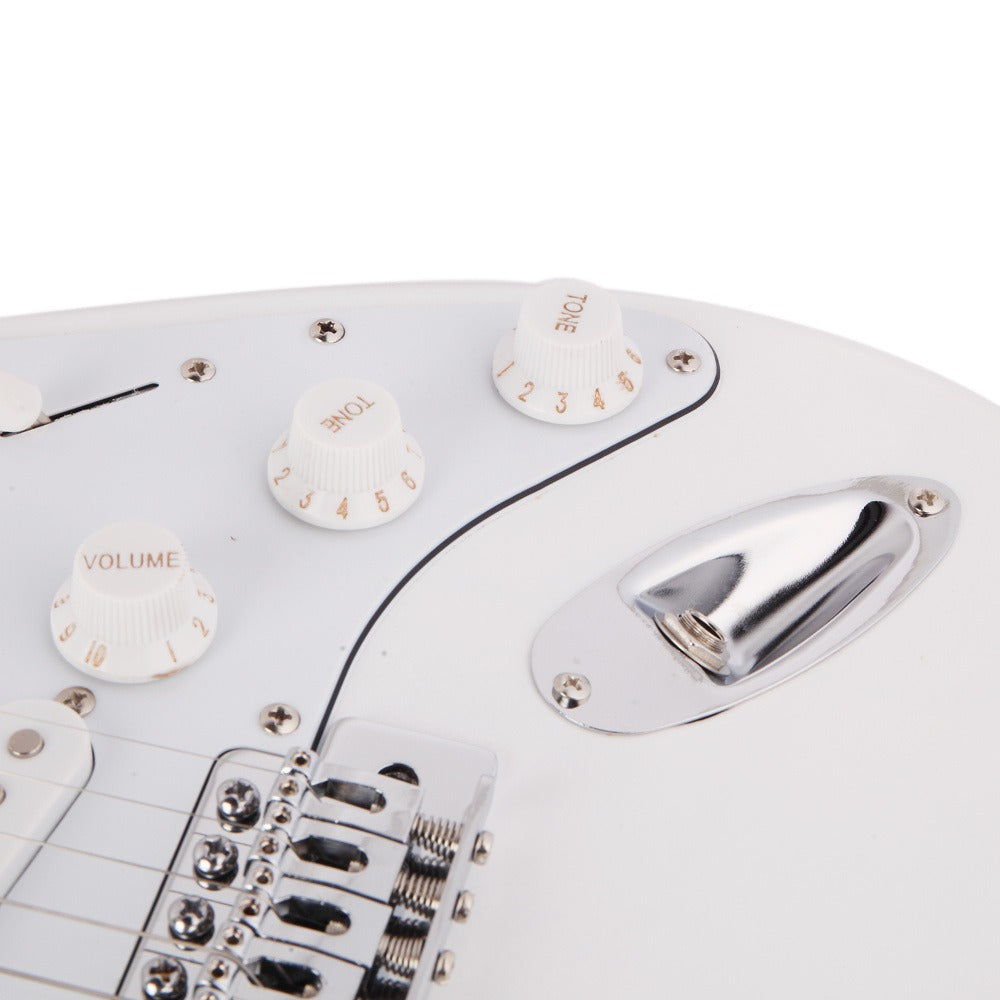 Electric Guitar, Adjustable, Rosewood, Fingerboard, Black for Lessons and Practice detail image - detail view 8