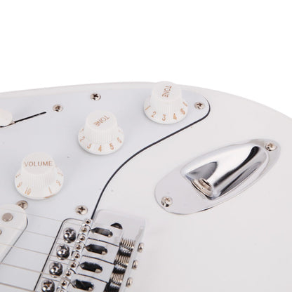 Electric Guitar, Adjustable, Rosewood, Fingerboard, Black for Lessons and Practice detail image - detail view 8