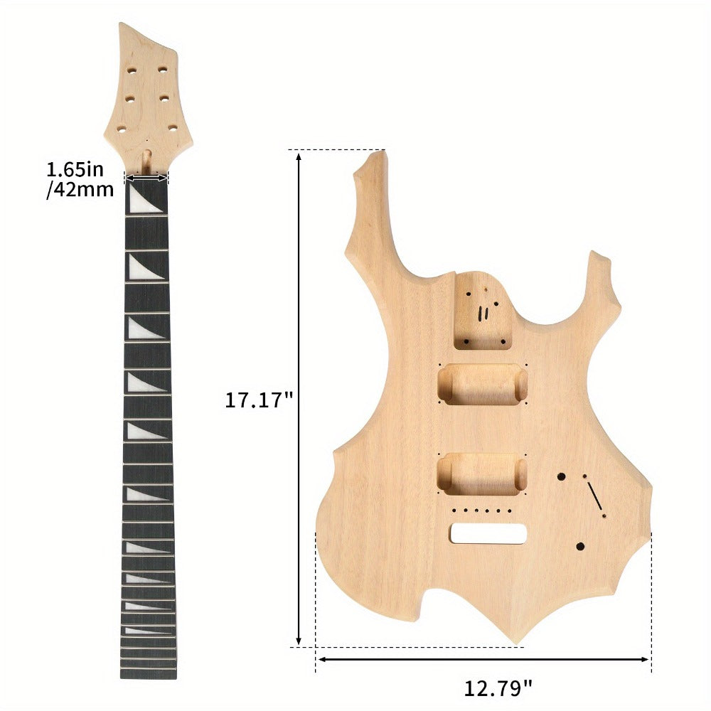 Electric Guitar, DIY, String, Flame for Lessons and Practice detail image - detail view 10